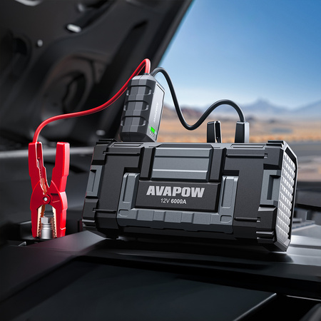 Powerbank rozruchowy 12V 6000A 88Wh AVAPOW T8 Max
