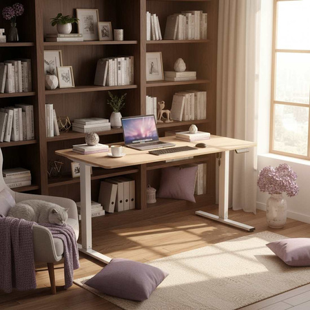 Elektryczne biurko Moris SPE-O112WL 160×80 cm