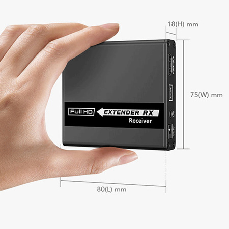 Spacetronik SPH-HLC7 převodník HDMI na LAN KVM