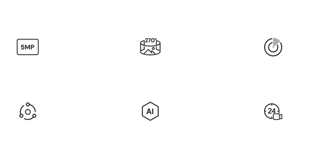 SMART Kamera Tuya Aosu SL-L5P