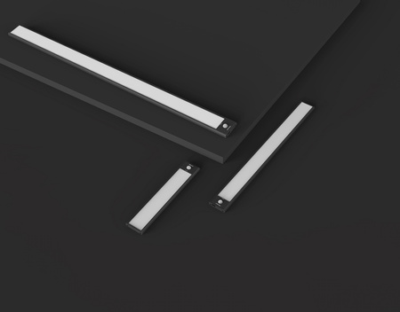 4000K Yeelight podskříňové LED svítidlo černé 60 cm