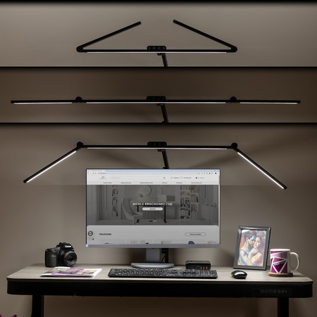 Glow D3 LED shadowless drafting desk lamp