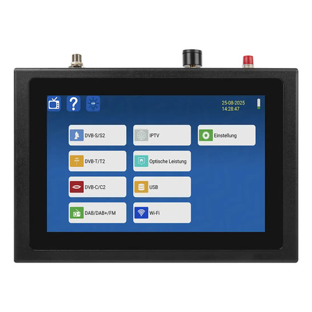 Miernik satelitarny Megasat HD7 Combo V2 DVB-T/T2/S/S2/C/C2 z analizą widma