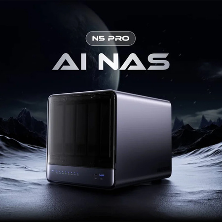 Minisforum NAS N5 Pro Ryzen AI 9HX, 96+128