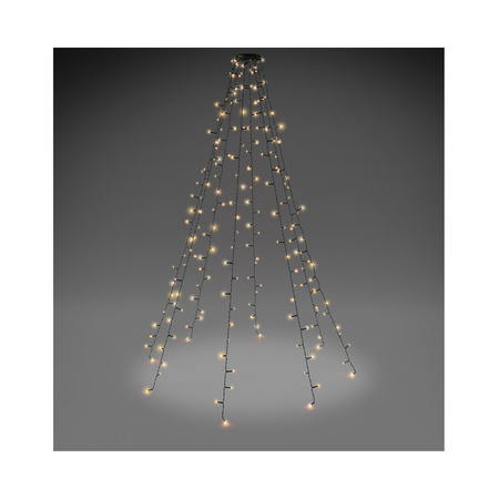 Weihnachtsbaum Lichterkette 200LED 65m