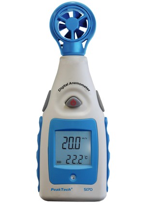 Anemometr PeakTech 5170 pro měření větru