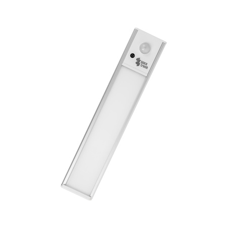 Bezprzewodowa lampa LED Czujnik ruchu 20cm Srebrna