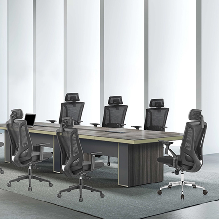 Zestaw ergonomiczny biurko Moris SPEO112BB fotel Gerd lampa GLOW D22 Pro