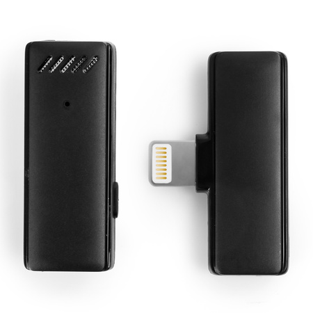 2x Wireless Microphone iPhone Lightning IOS