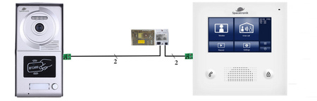 Spacetronik DiO SPD-M434TW Smart 43" Monitor