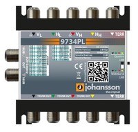 Johansson 9734PL Unicable II Multiswitch - 5/2 v2