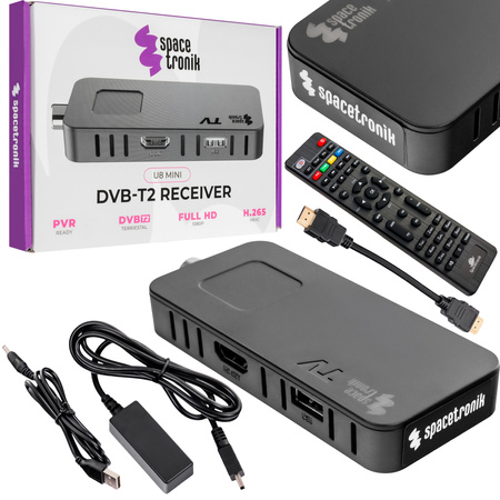 Spacetronik U8 MINI H.265 DVB-T2 HDMI Tuner
