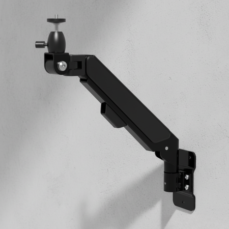 Aluminiowy Uchwyt Ścienny SPAZ110B do Monitora i Projektora (2-9 kg)