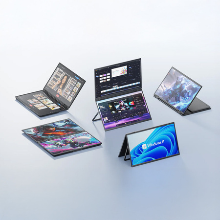 Podwójny monitor przenośny IPS Minisforum MDS-A156