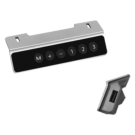 Spacetronik SPE-221OB electric desk stand