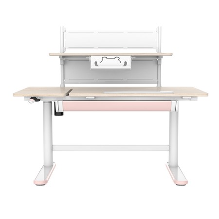 Spacetronik SPE-X116PT electric desk with shelf