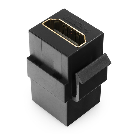 Keystone konektor HDMI - HDMI barel černý
