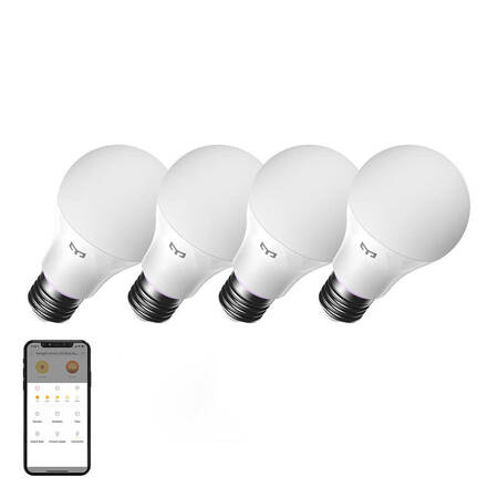 LED žárovka E27 8W Yeelight Smart W4 Lite dim 4p