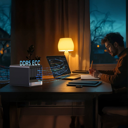 Minisforum NAS N5 Ryzen 7 255, 0+128