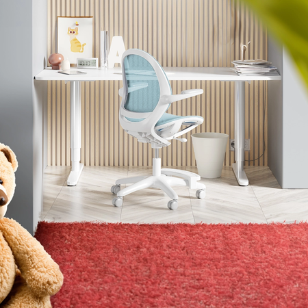 Spacetronik SPE-X116AT electric desk with shelf