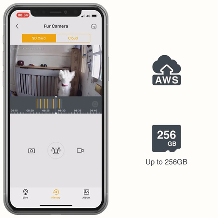 Solárna vonkajšia kamera Tuya Aosu SL-C9L