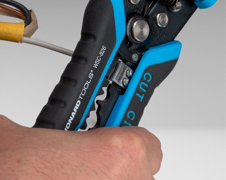 Automatic insulation stripper crimper WSC-826