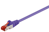 Patchcord CAT 6 S/FTP LSZH fialový 5m