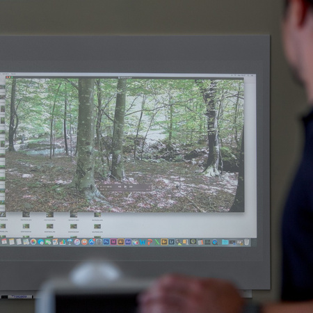 Matte magnetische Schreibtafel 75x115