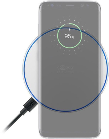 Goobay 10W Qi QC inductive charger white