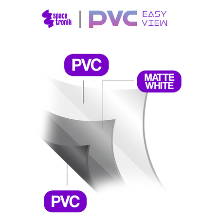 Zestaw ekran reczny 4K HD PVC EASY VIEW uchwyt SPA P01B