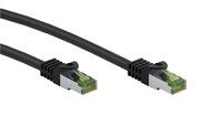 Patchcord LAN CAT 8.1 GHMT S/FTP černý 025