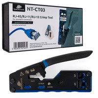 RJ45/RJ12/RJ11 crimper NT-CT03