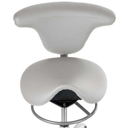 Ergonomiczny hoker regulowany SELLA 2 biały