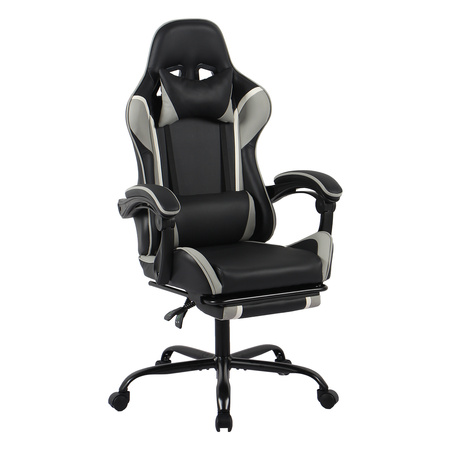 Fotel gamingowy Spacetronik Rally 1.0 czarno szary