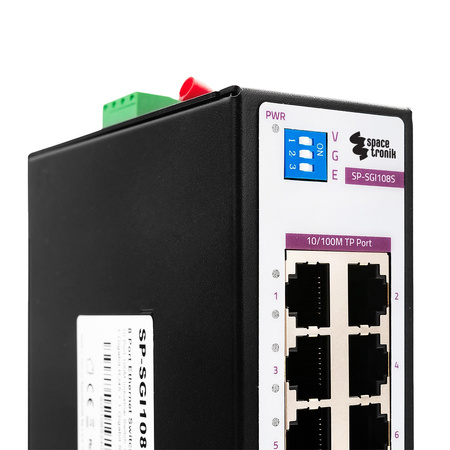 SWITCH 8-Port SP-SGI108S Industrie-SFP