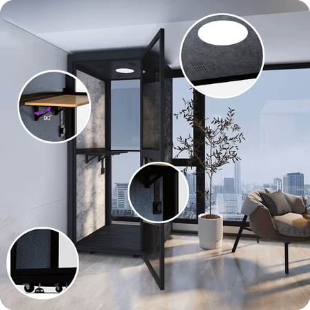 Spacetronik SPE-POD01 mobile acoustic booth