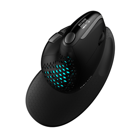 Optická myš Delux M618XSD černá, bezdrátová.