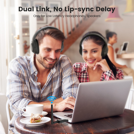 B10PRO Bluetooth Audio Transmitter 5.0 USB 1Mii 20m