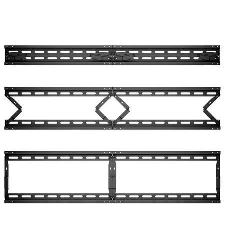 Goobay BASIC FIXED XL držiak na TV 43"-100" do 75 kg