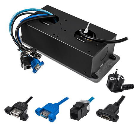 Spacetronik SPS-D26C V2 openable countertop socket