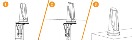 Omnidirektionale Wifi-Antenne Poynting OMNI-706 24 und 5GHz