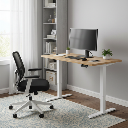 Spacetronik SPE-139W electric desk stand