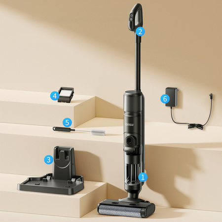 Odkurzacz Bezprzewodowy Pionowy z Mopem Laresar M3