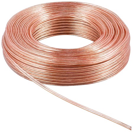 Kabel głośnikowy Goobay 2x4,0mm CCA 50m transp.