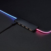 Mata mutispandeksowa RGB z hubem USB 80x30cm