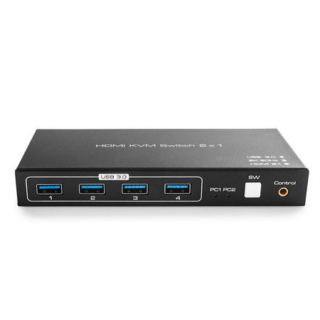 Spacetronik SPH-KVM23 USB + HDMI 2/1 KVM Switch