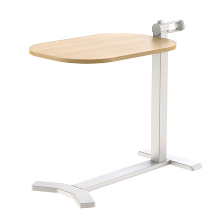 Buddy 06 manuell verstellbarer Tisch weißes Holz