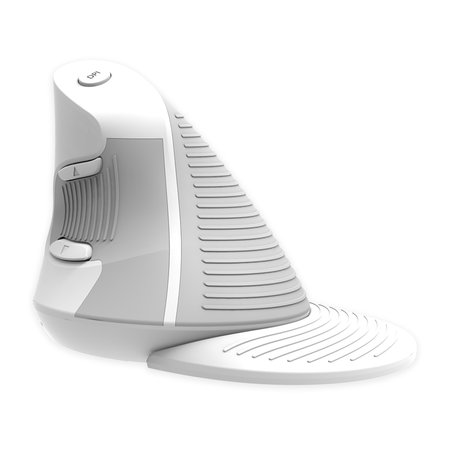 Ergonomiczna Mysz Delux M618G DB biała bezprz.