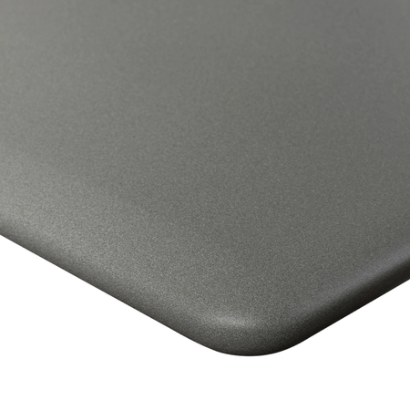 Zestaw do nowoczesnego biura: biurko elektryczne + fotel + szafka szary