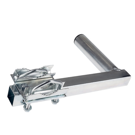 Universal bent balcony mast L-30cm fi38